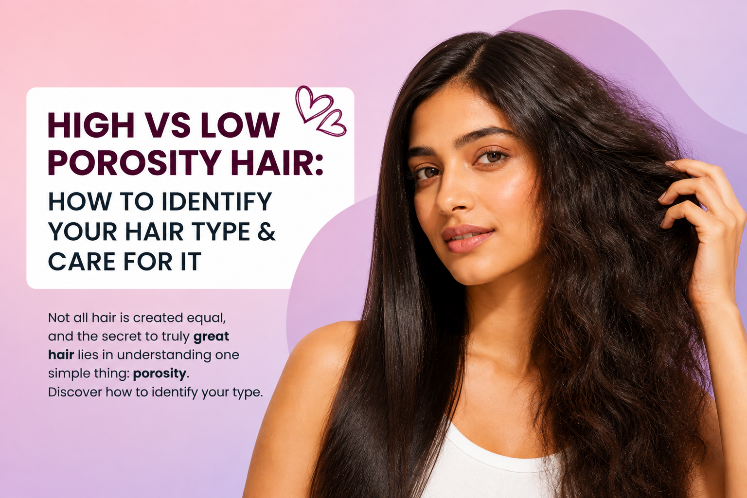 High vs Low Porosity Hair
